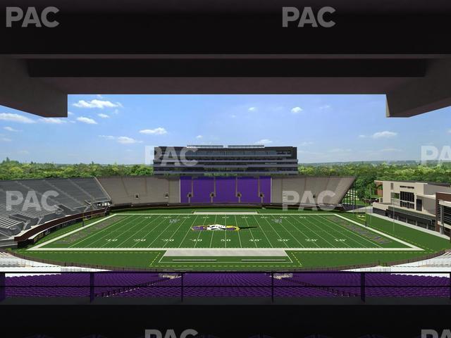 Seating view for Dowdy-Ficklen Stadium Section 117