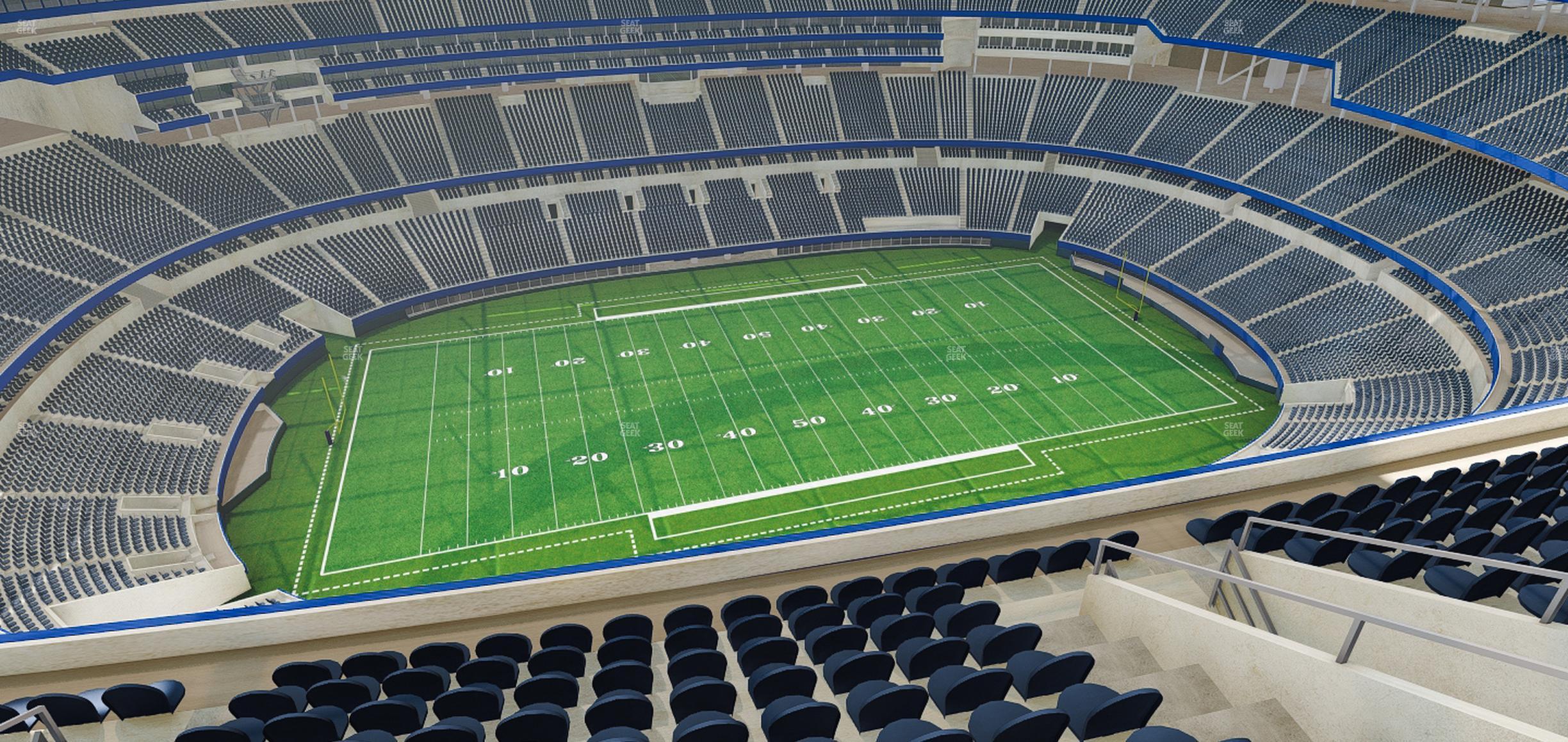 Seating view for SoFi Stadium Section 537