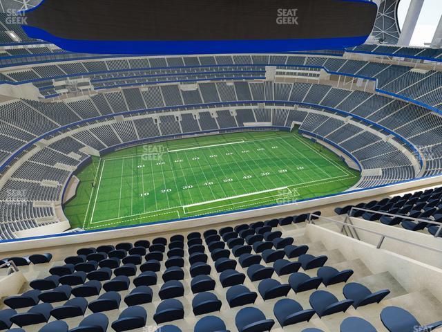 Seating view for SoFi Stadium Section 537