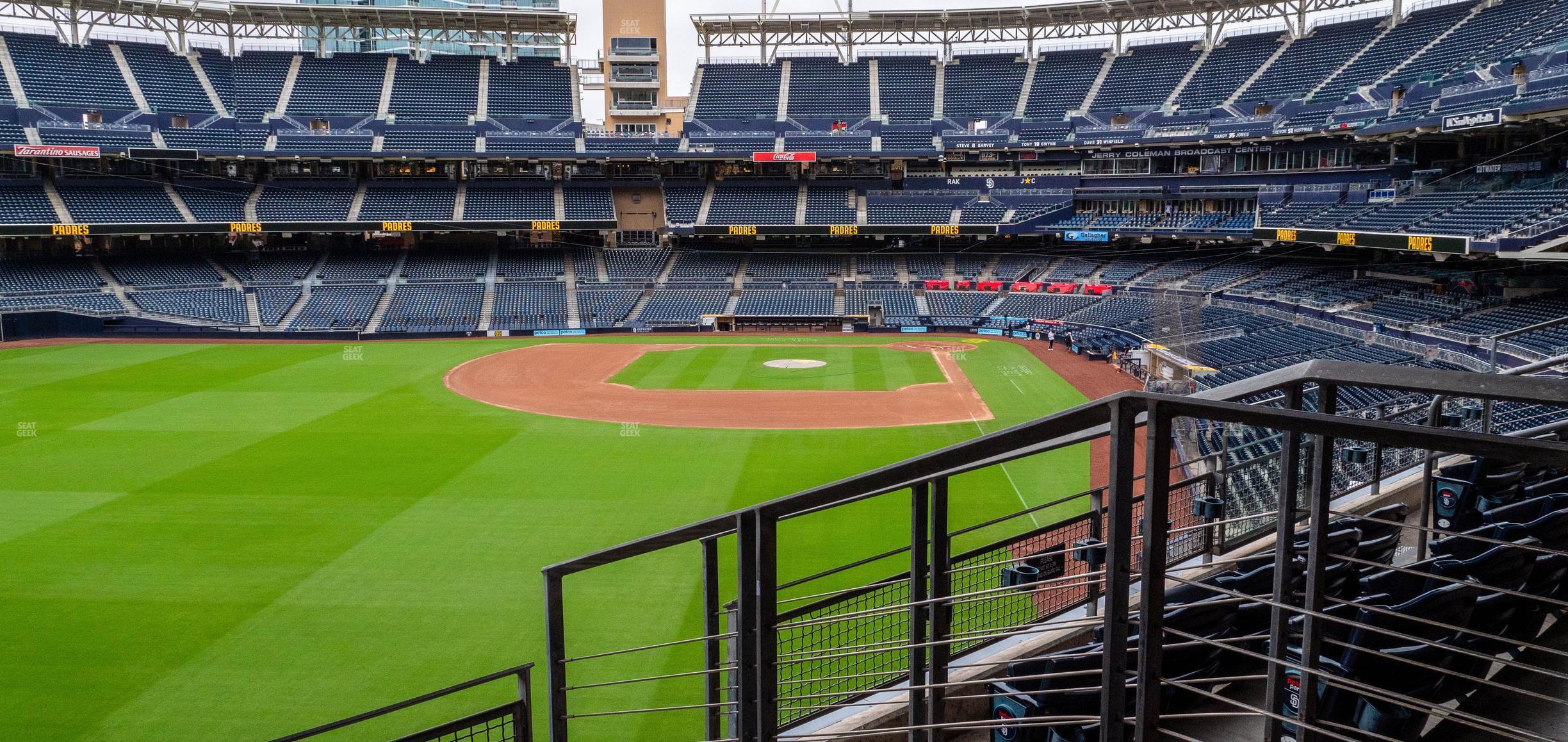 Seating view for Petco Park Section Western Metal Building Suite 4 C