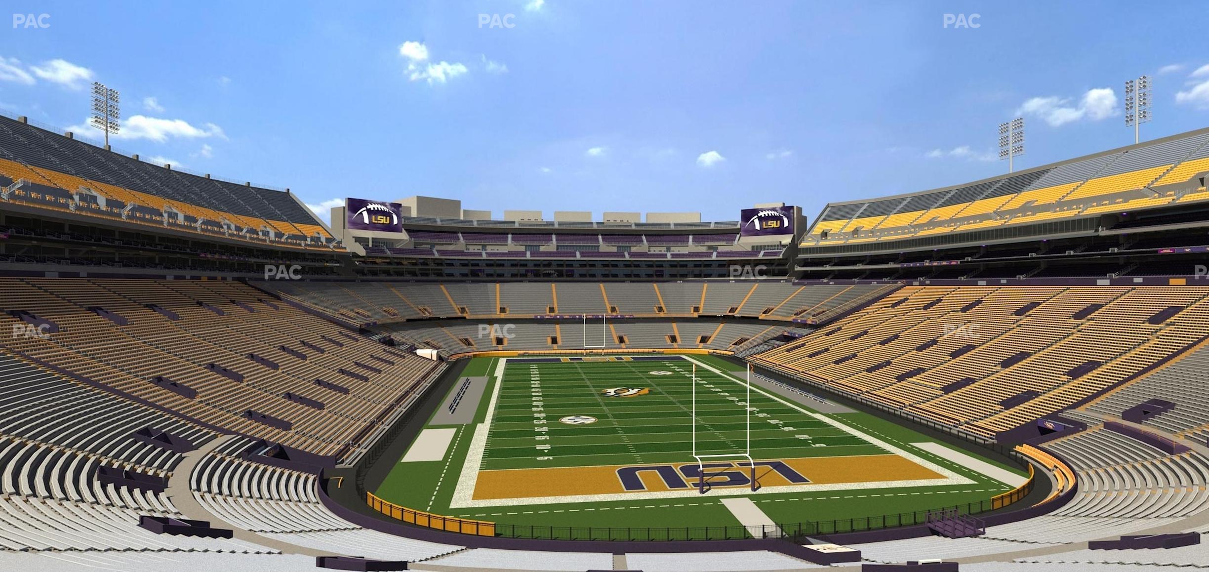 Seating view for Tiger Stadium Section 235