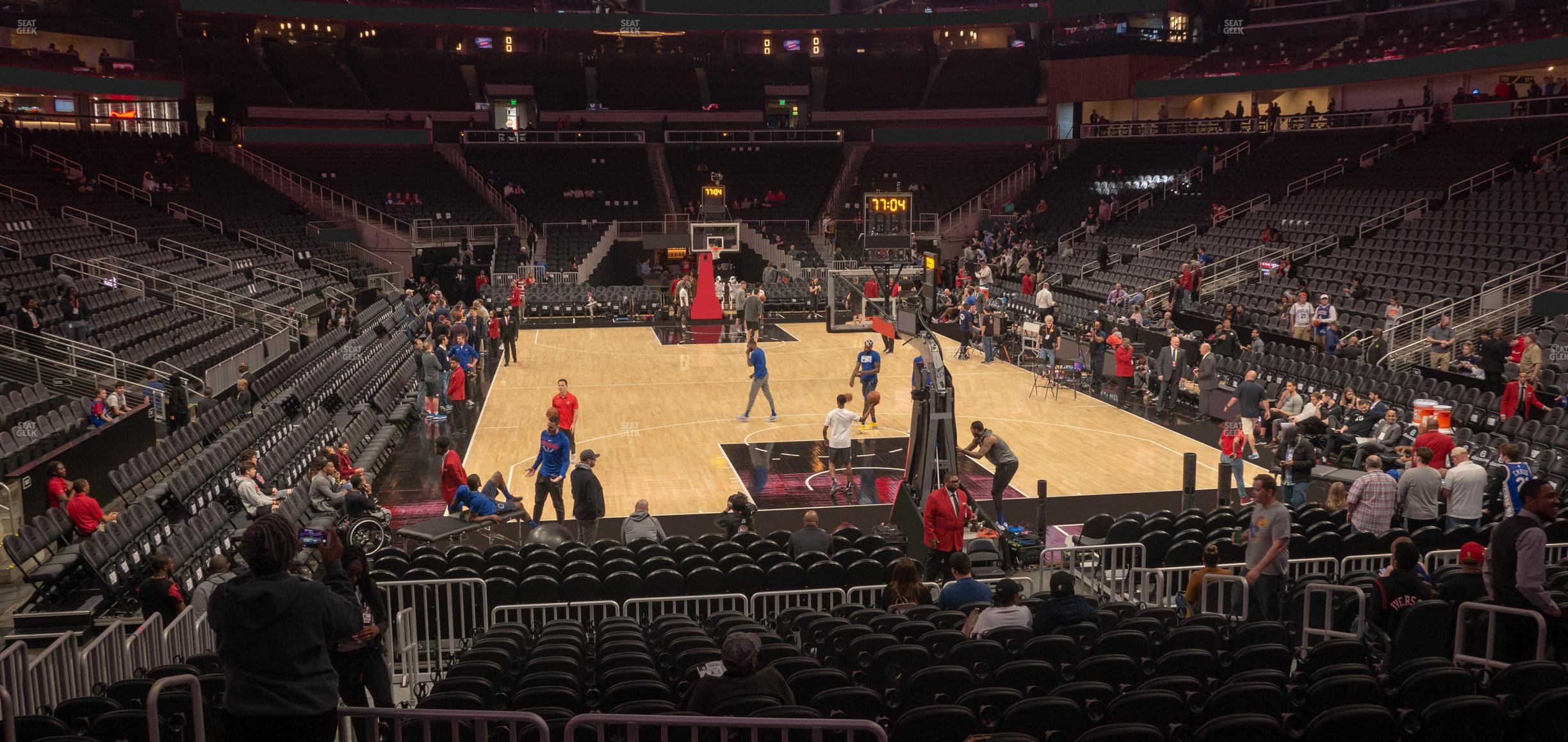 Seating view for State Farm Arena Section 103