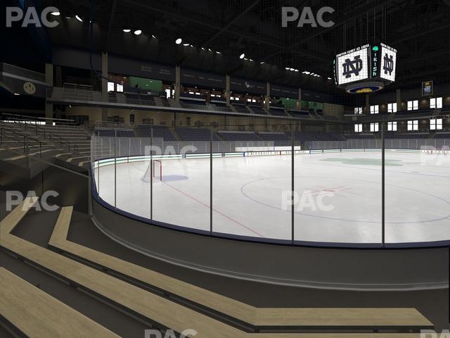 Seating view for Compton Family Ice Arena Section 6