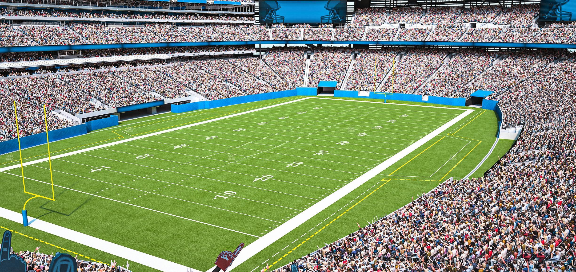 Seating view for MetLife Stadium Section 221 A