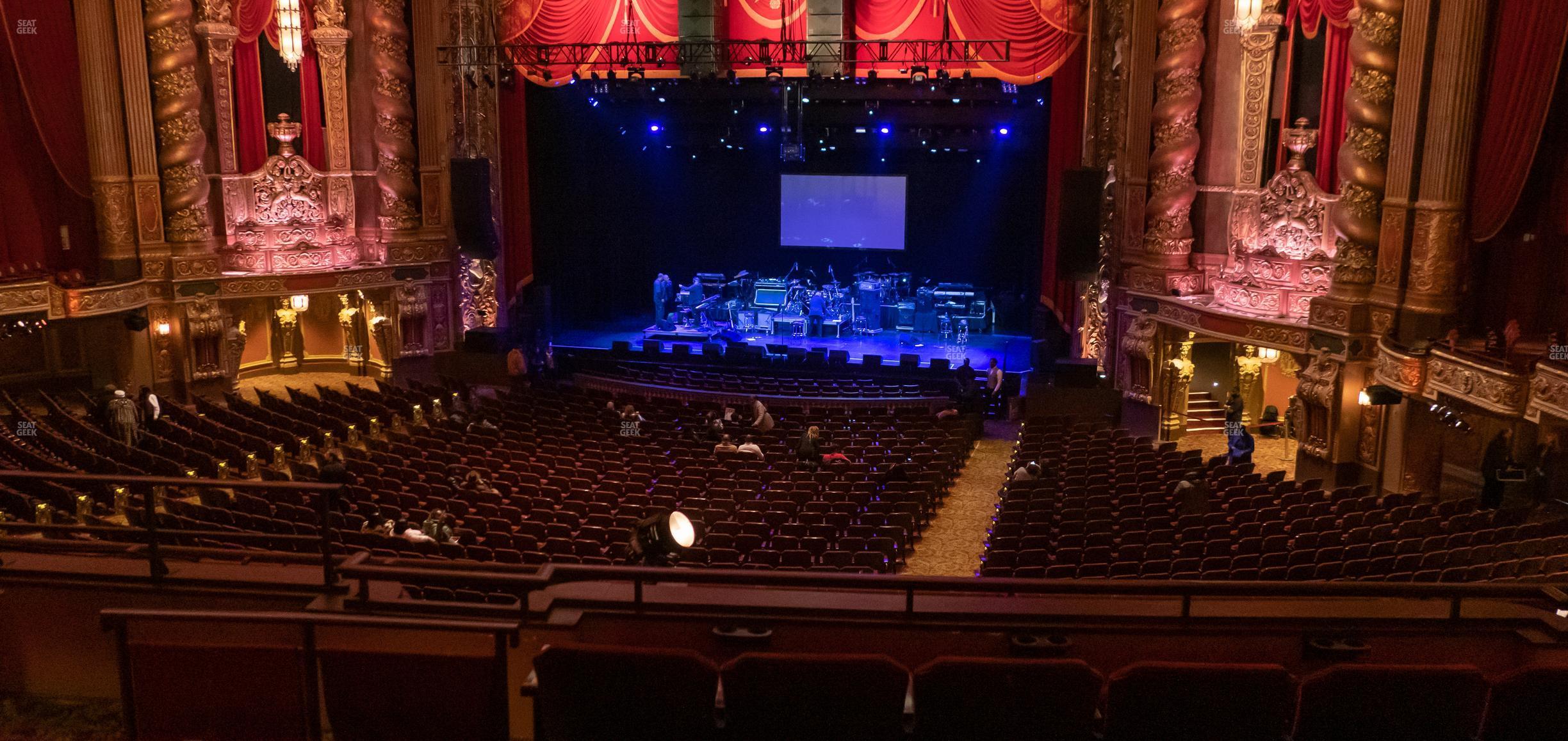 Seating view for Kings Theatre - Brooklyn Section Mezzanine 14