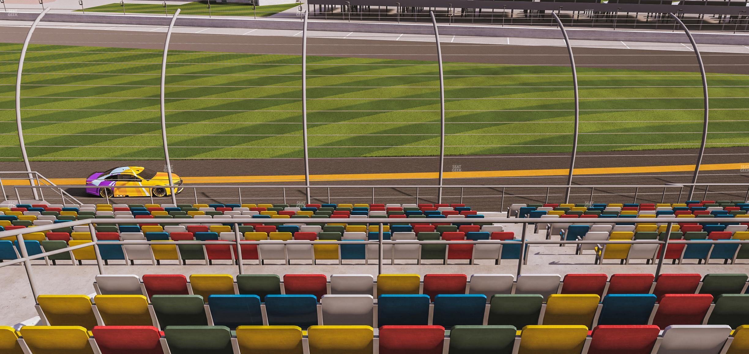 Seating view for Daytona International Speedway Section Back 155