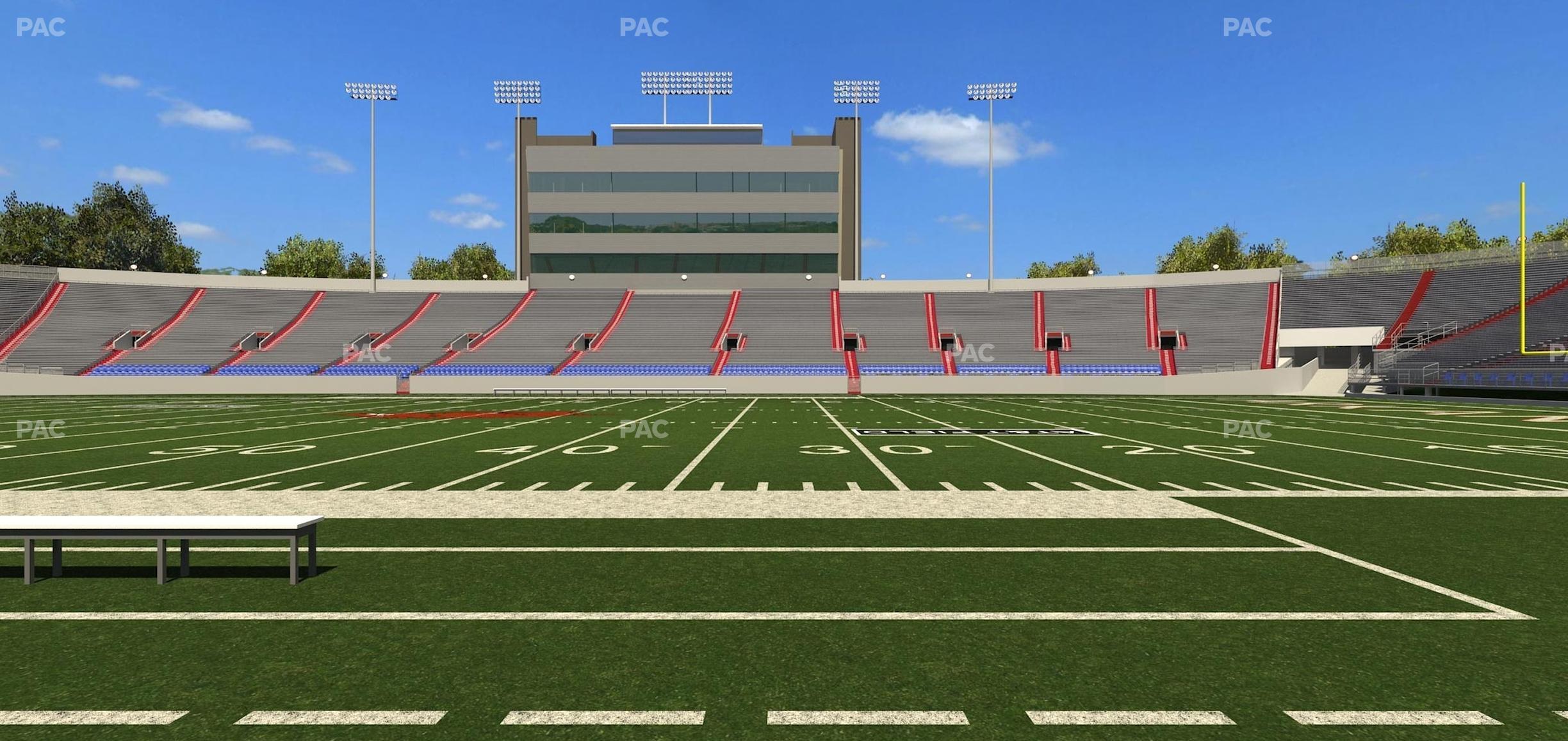 Seating view for War Memorial Stadium (Little Rock) Section 5