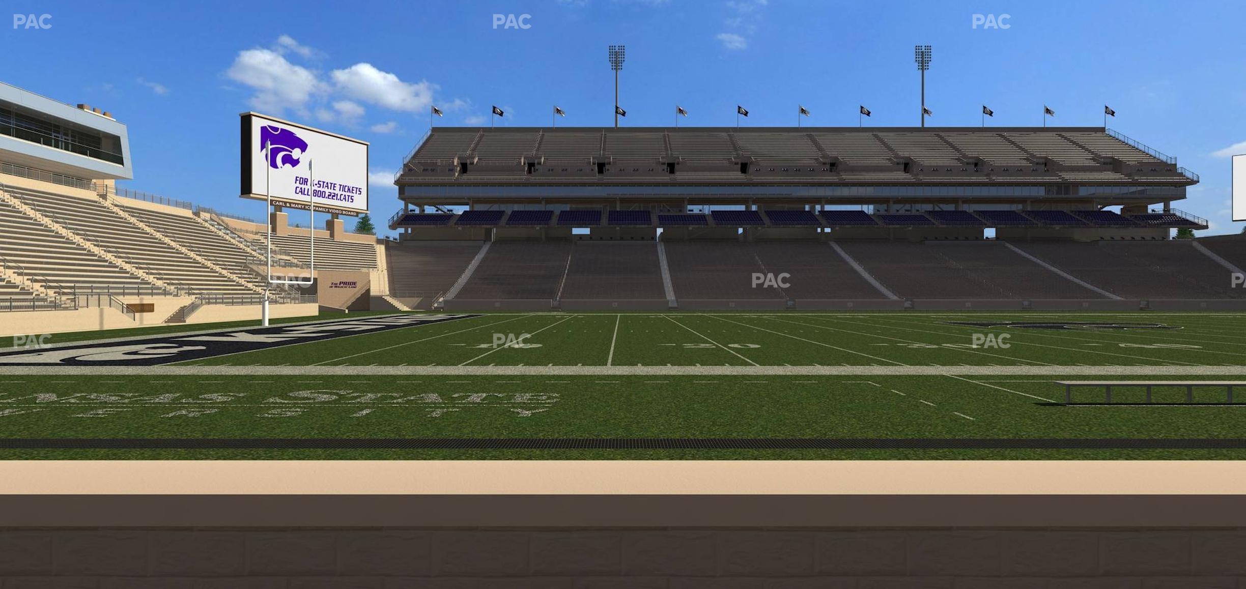 Seating view for Bill Snyder Family Stadium Section 3