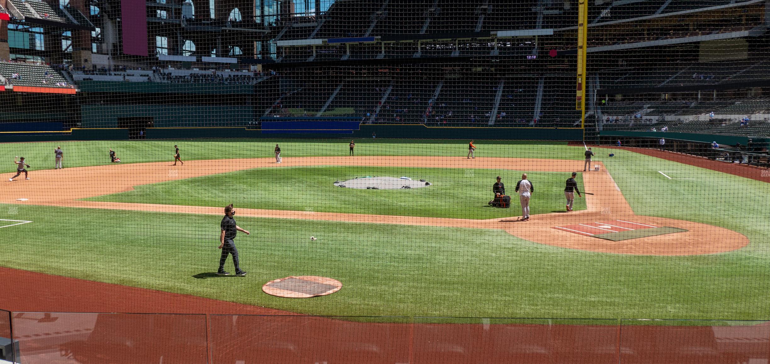 Seating view for Globe Life Field Section 10