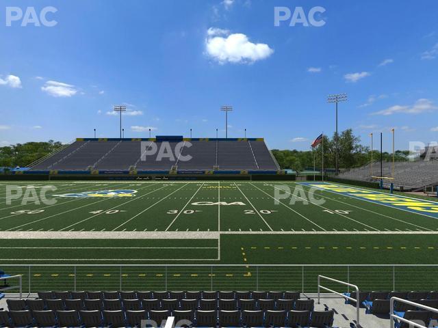 Seating view for Delaware Stadium Section West Ada 3