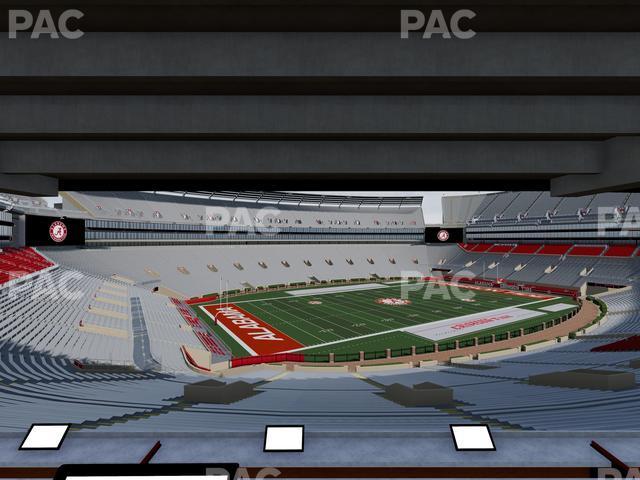 Seating view for Bryant Denny Stadium Section Loge Box 44