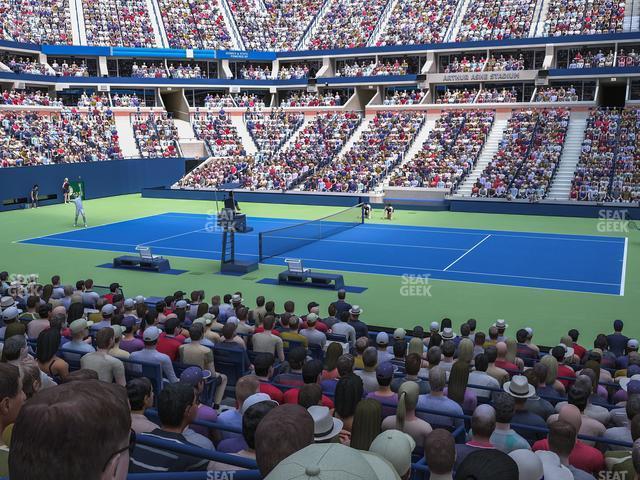 Seating view for Arthur Ashe Stadium Section 57