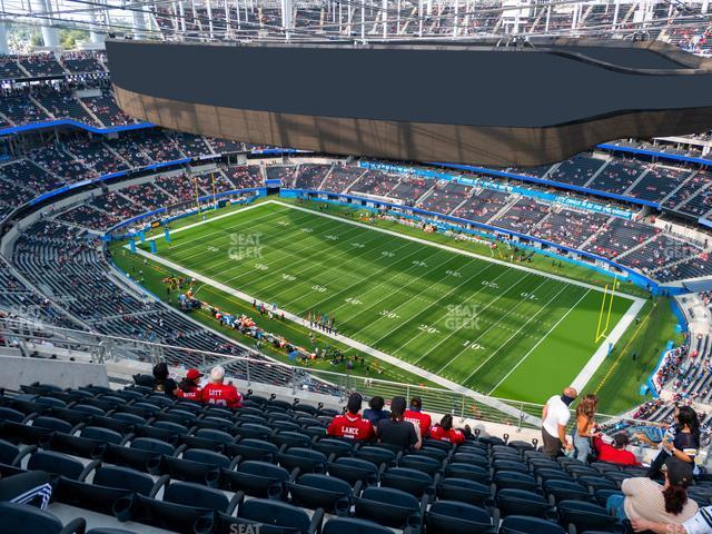 Seating view for SoFi Stadium Section 520