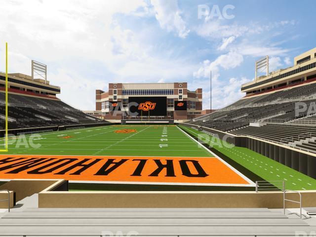 Seating view for Boone Pickens Stadium Section 19