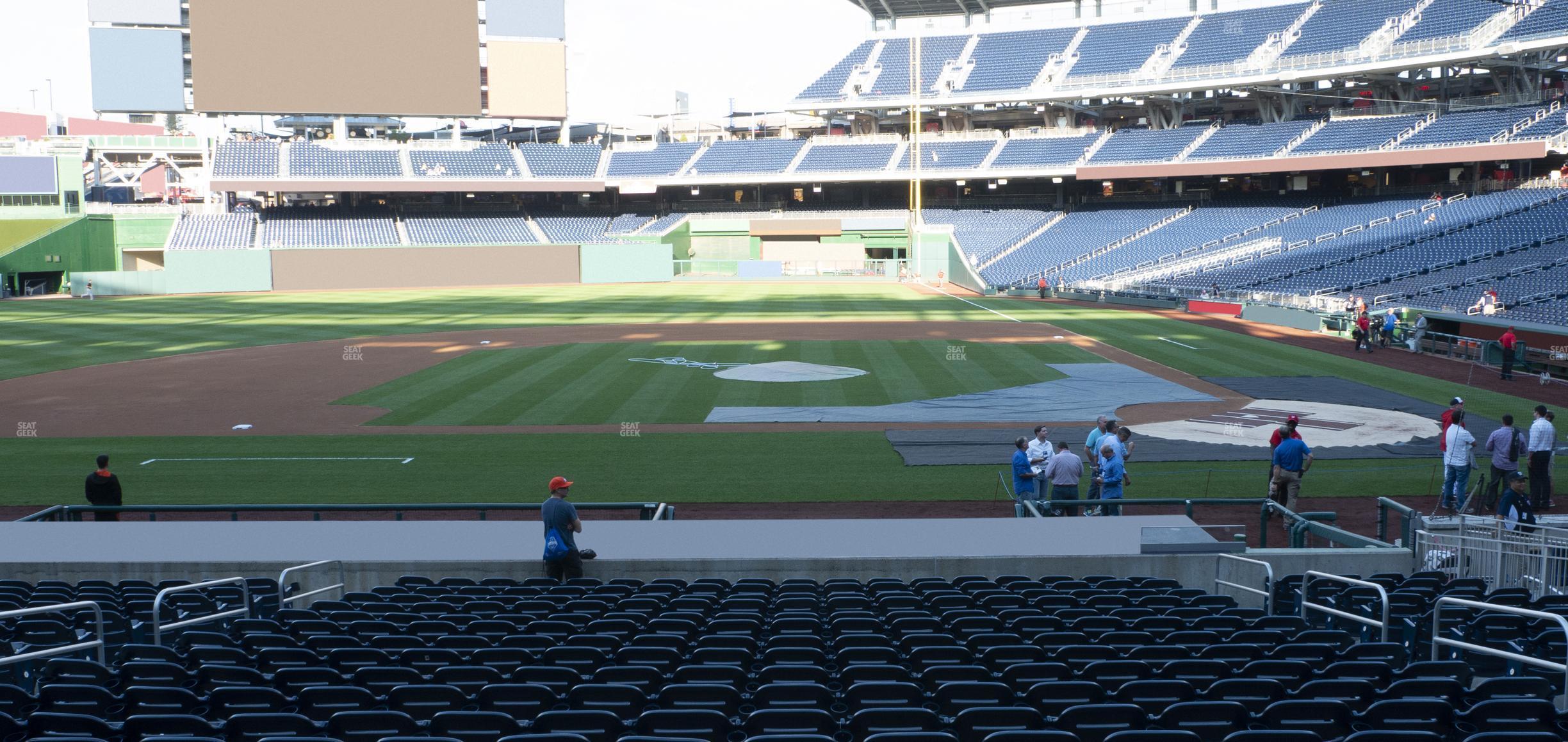 Seating view for Nationals Park Section 117