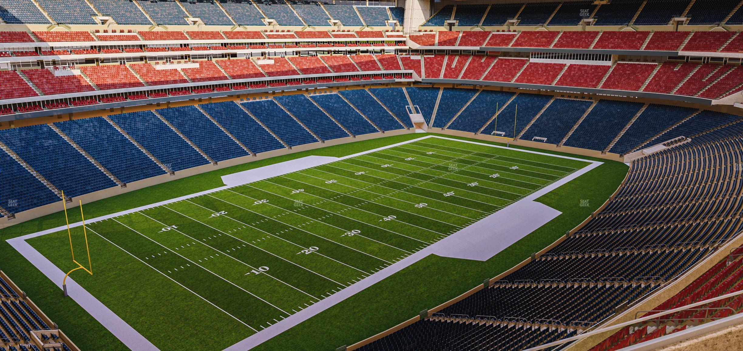 Seating view for NRG Stadium Section 540