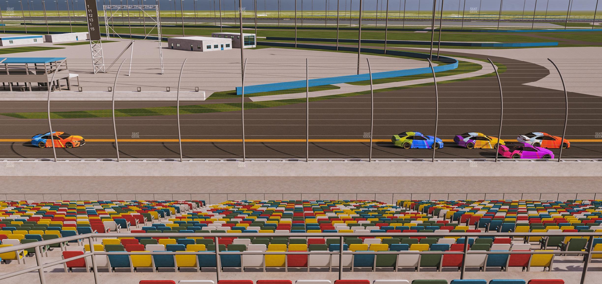 Seating view for Daytona International Speedway Section Back 171