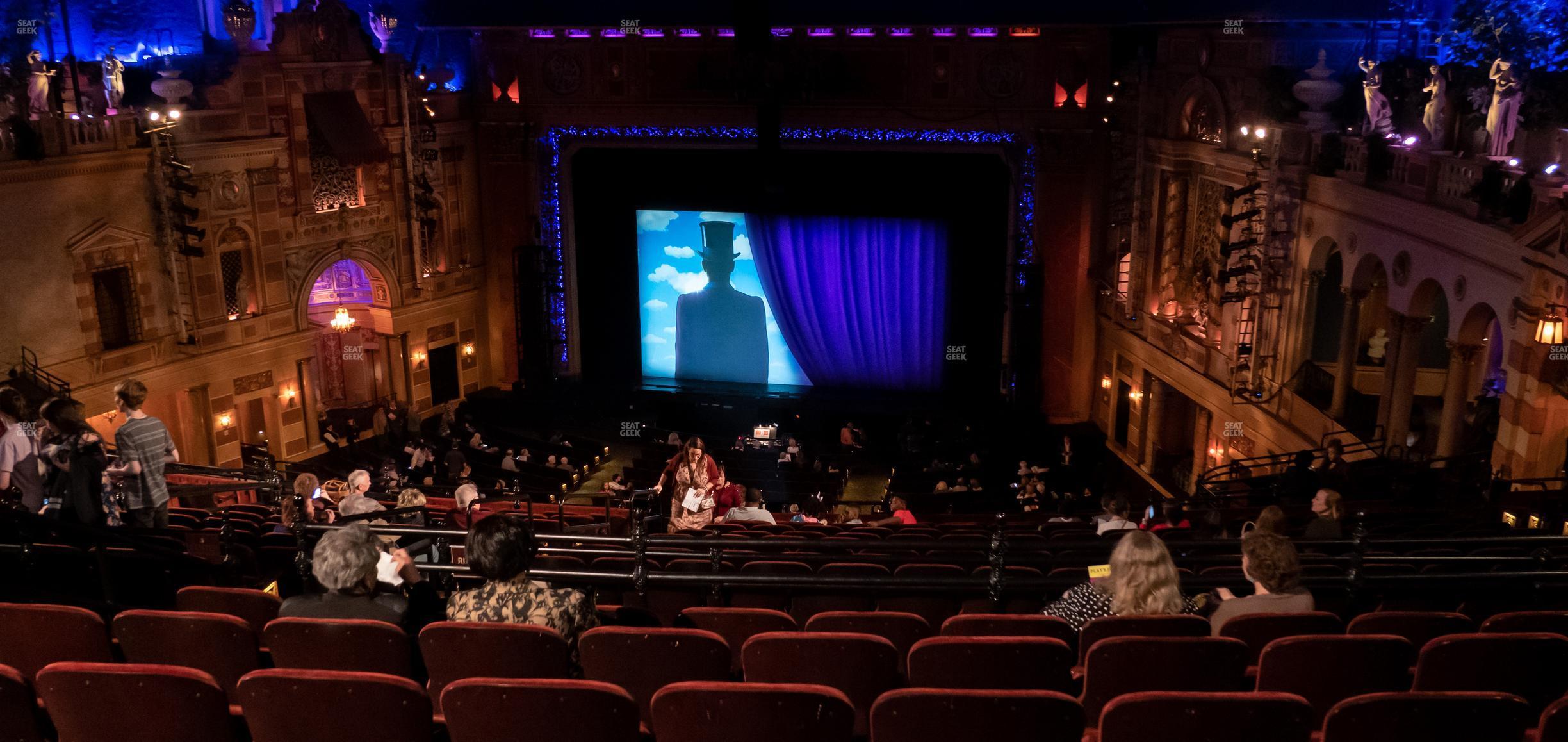 Seating view for Saenger Theatre - New Orleans Section Balcony Right