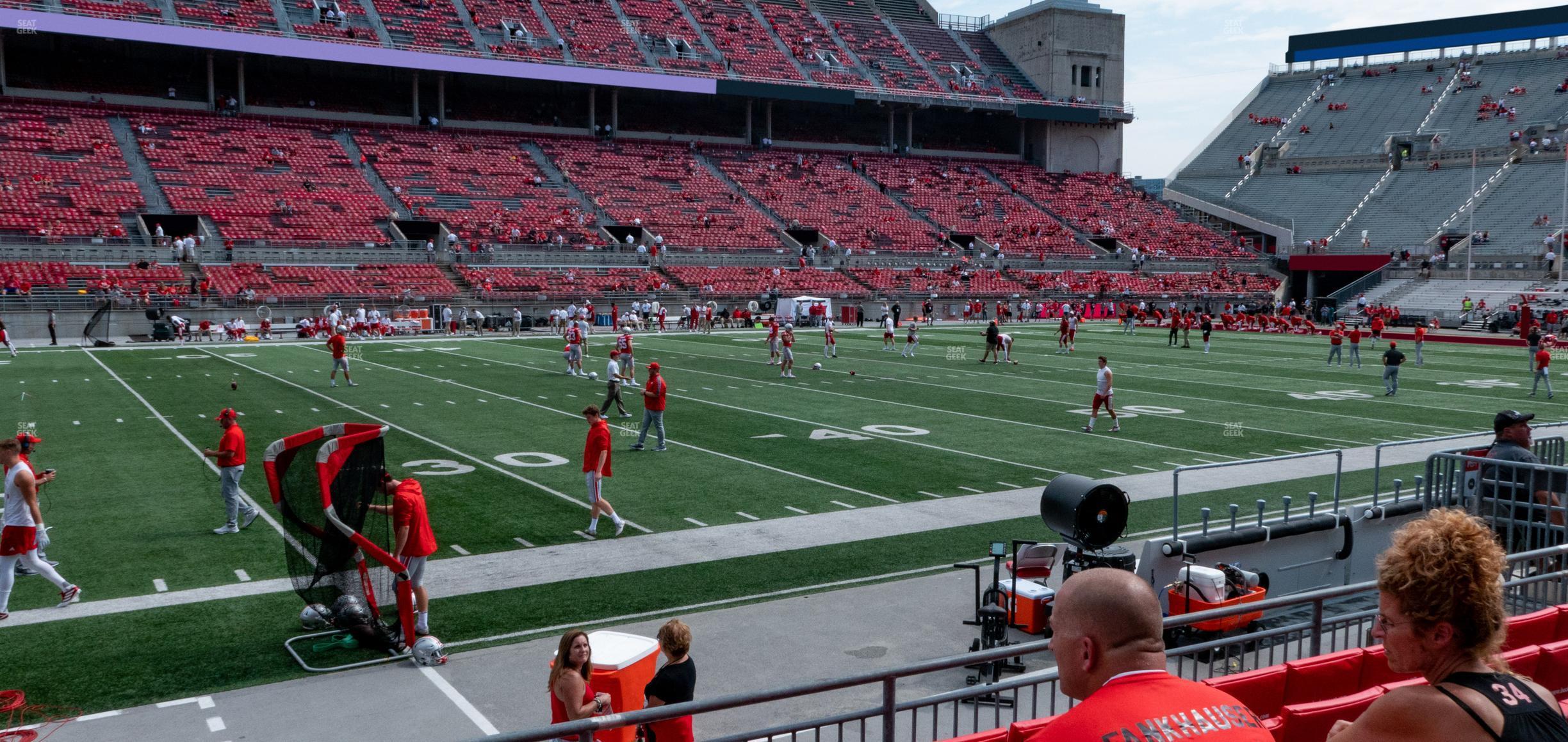 Seating view for Ohio Stadium Section 17 Aa