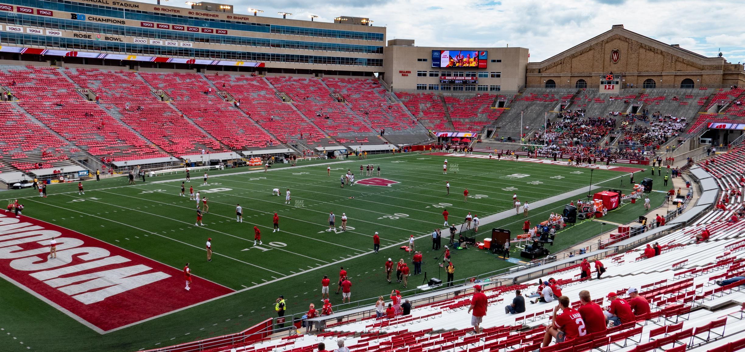 Seating view for Camp Randall Stadium Section I