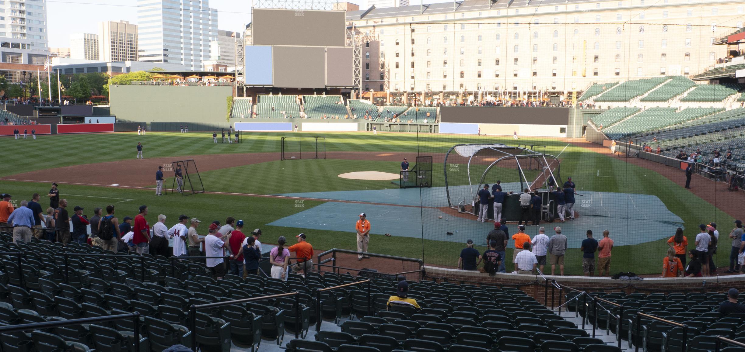 Seating view for Oriole Park at Camden Yards Section 44