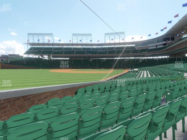 Seating view for Wrigley Field Section 102