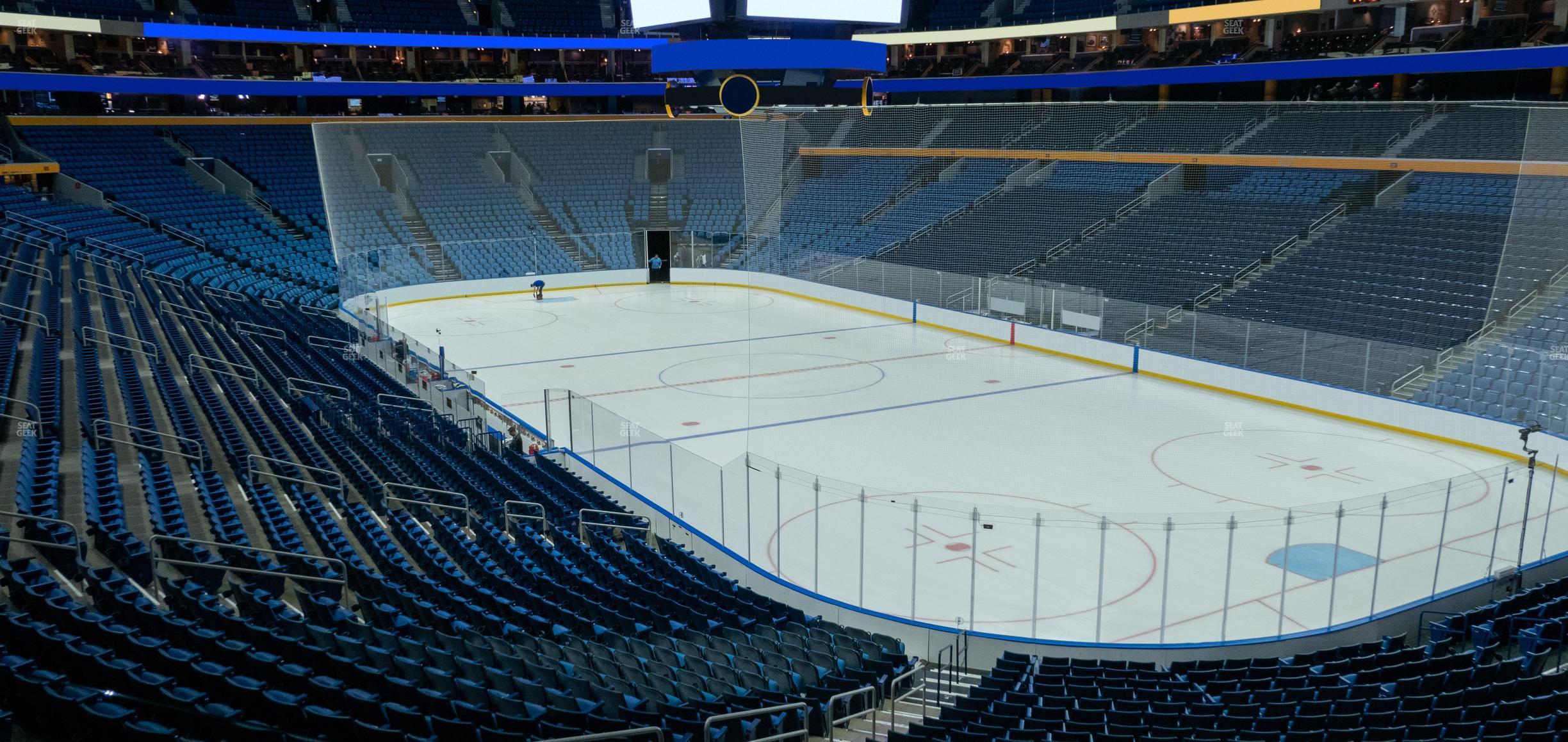 Seating view for KeyBank Center Section 202