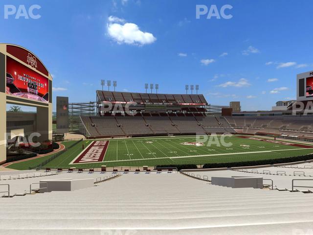 Seating view for Davis Wade Stadium Section 23