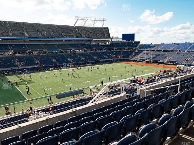 Seating view for Camping World Stadium Section Plaza 13