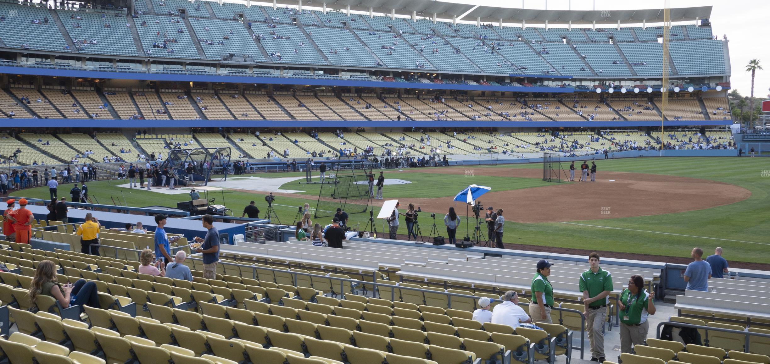 Seating view for Dodger Stadium Section 32 Fd