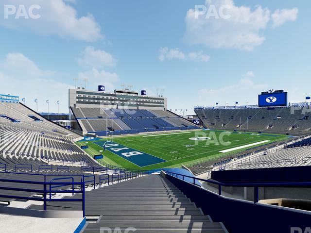 Seating view for LaVell Edwards Stadium Section 141