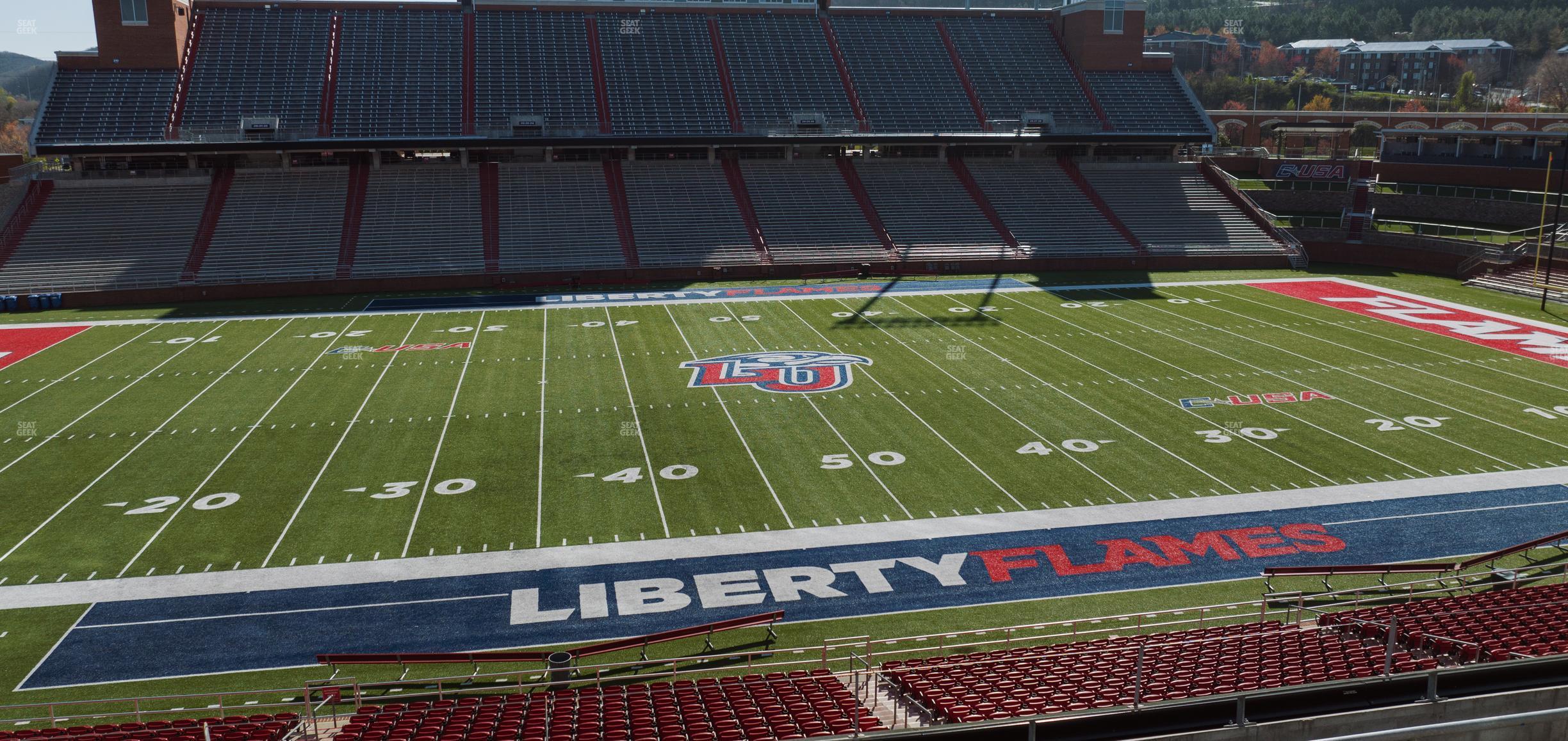 Seating view for Williams Stadium Section 206