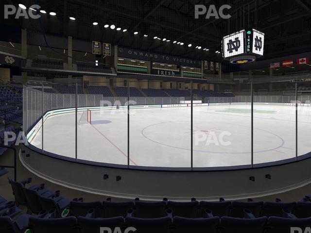 Seating view for Compton Family Ice Arena Section 17