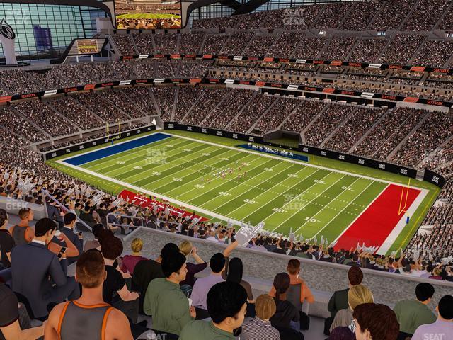 Seating view for Allegiant Stadium Section 433