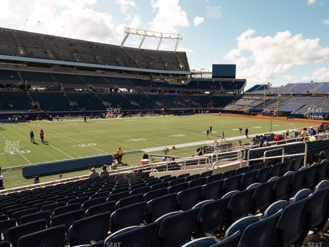 Seating view for Camping World Stadium Section 111