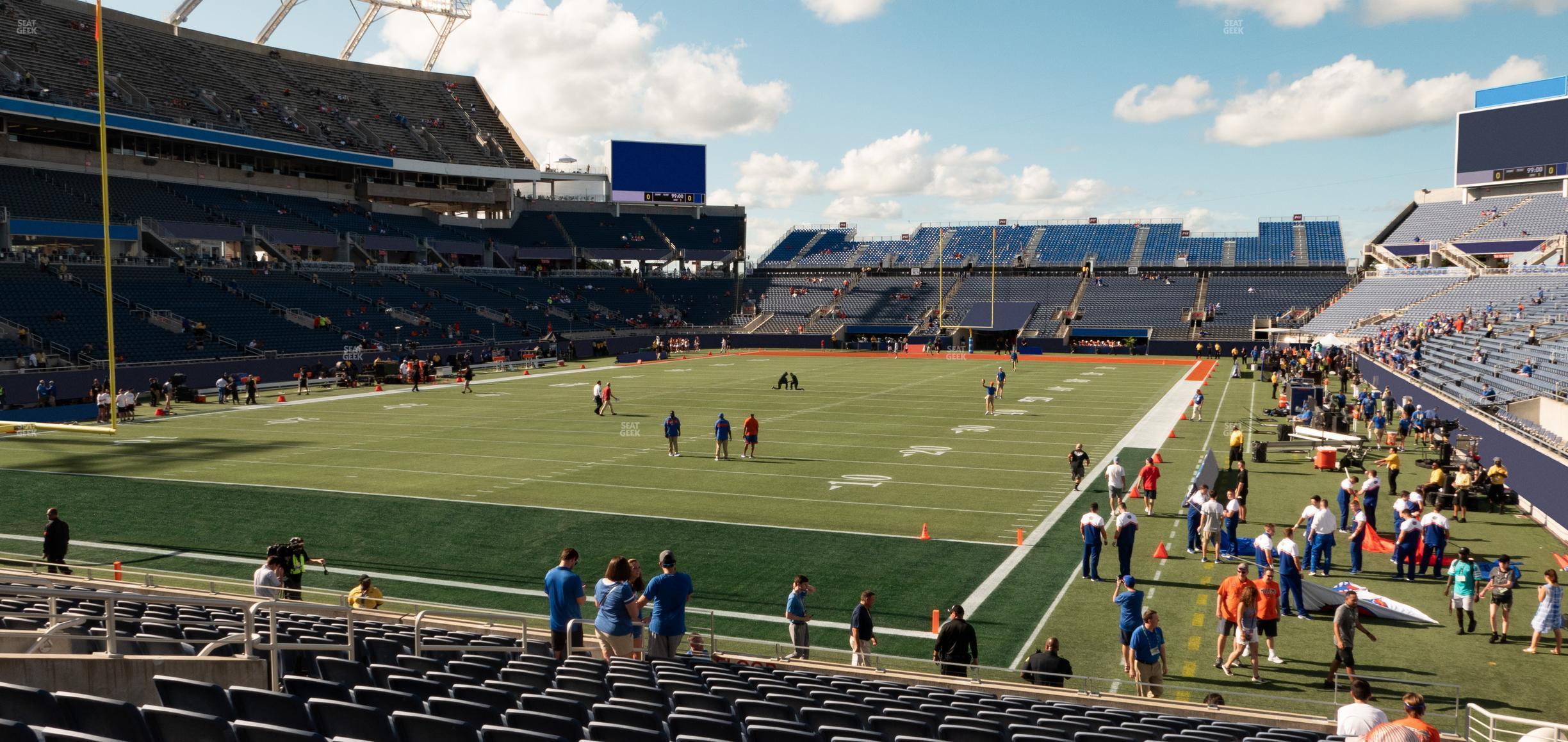 Seating view for Camping World Stadium Section 119