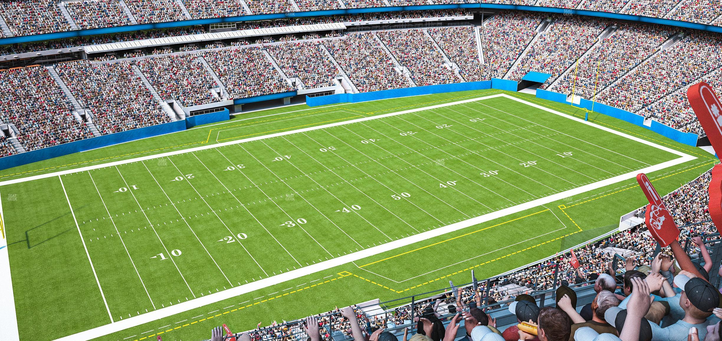 Seating view for MetLife Stadium Section 317