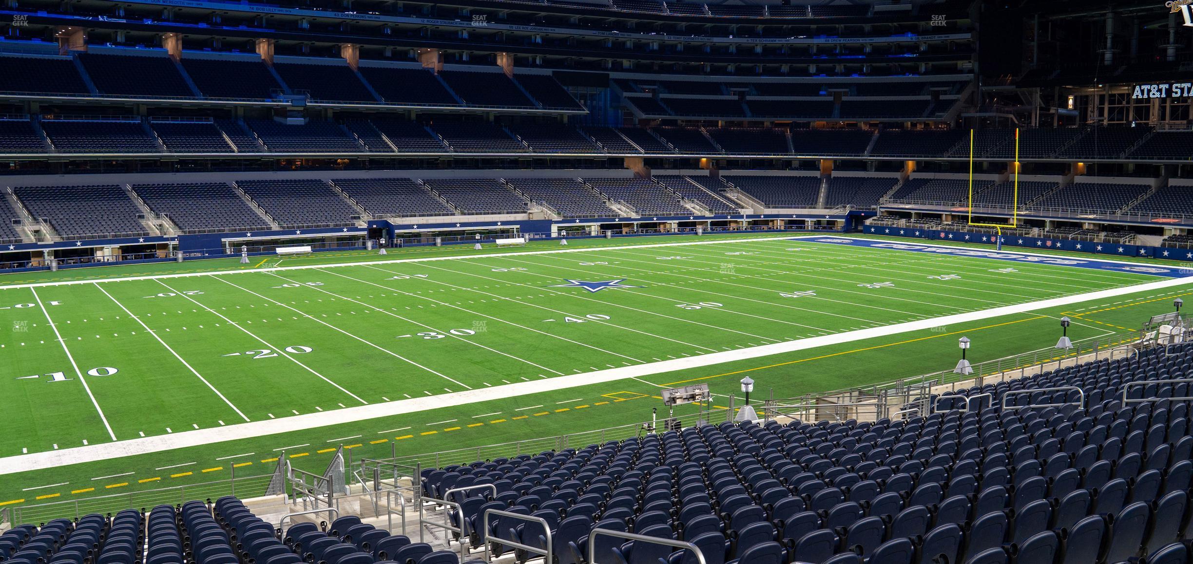 Seating view for AT&T Stadium Section Hall Of Fame Suite 207