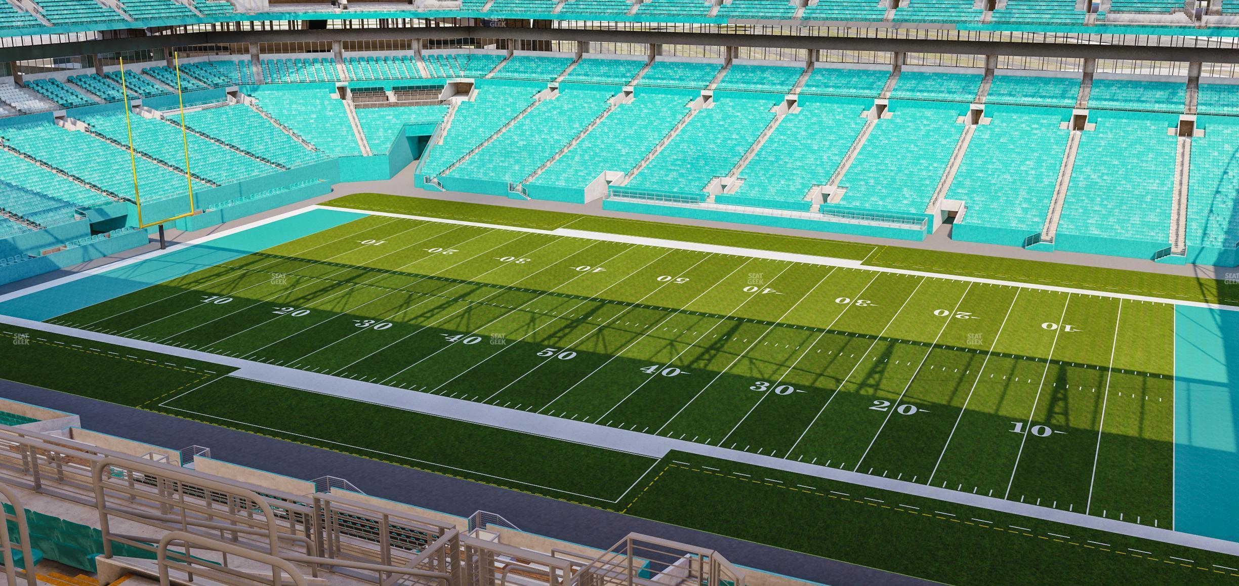 Seating view for Hard Rock Stadium Section 343