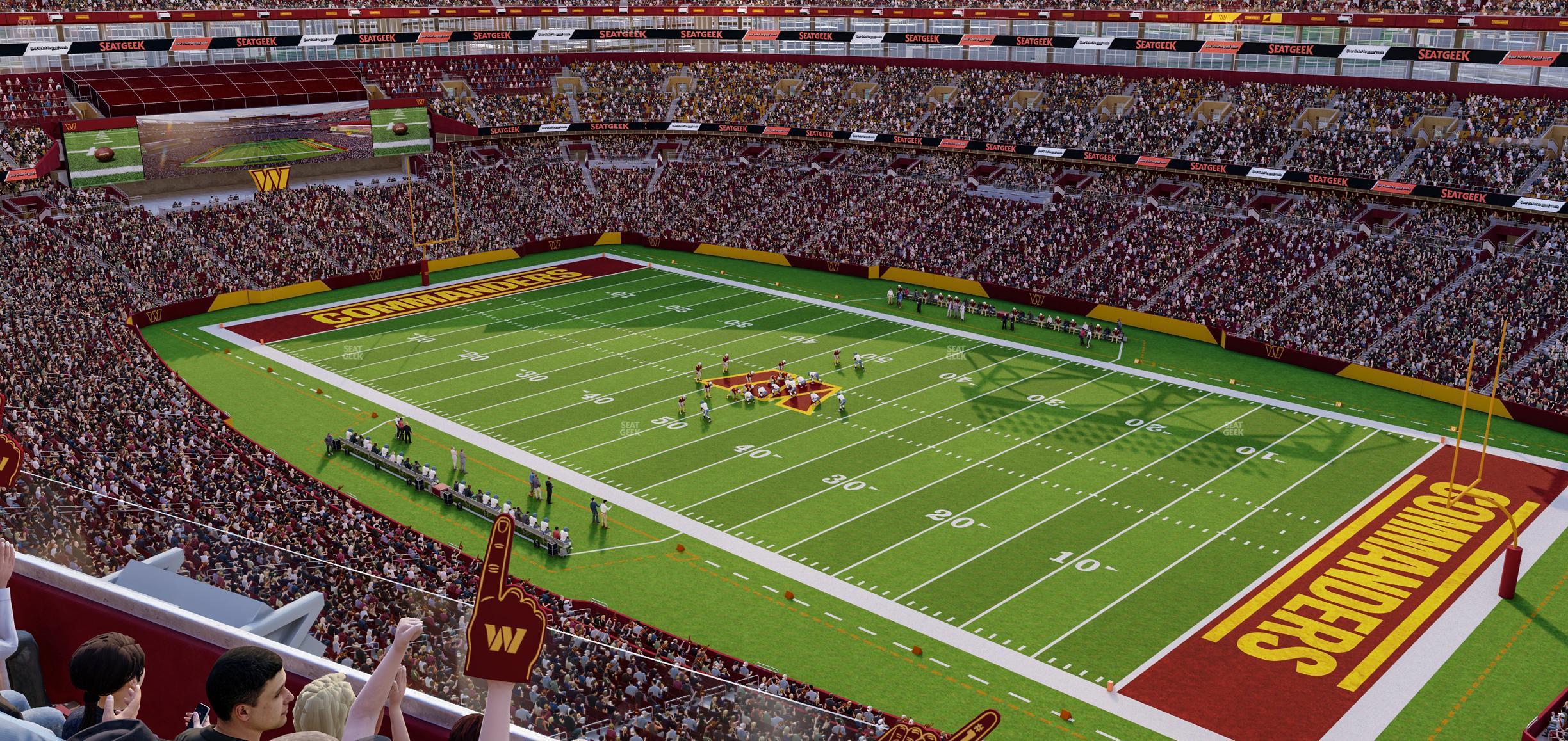 Seating view for Northwest Stadium Section 422