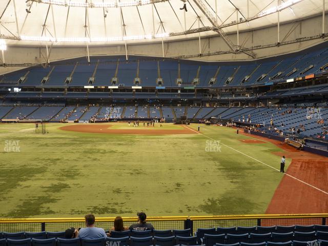 Seating view for Tropicana Field Section 141