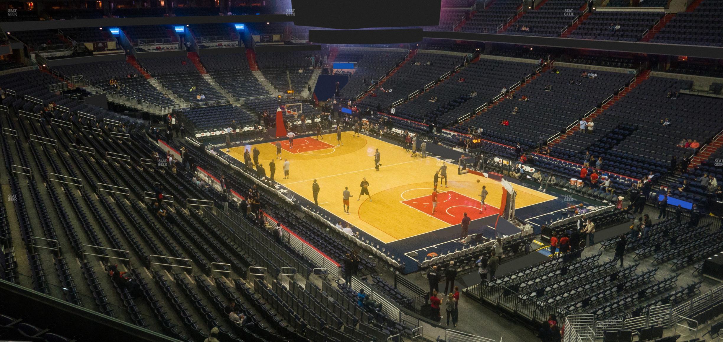 Seating view for Capital One Arena Section 220