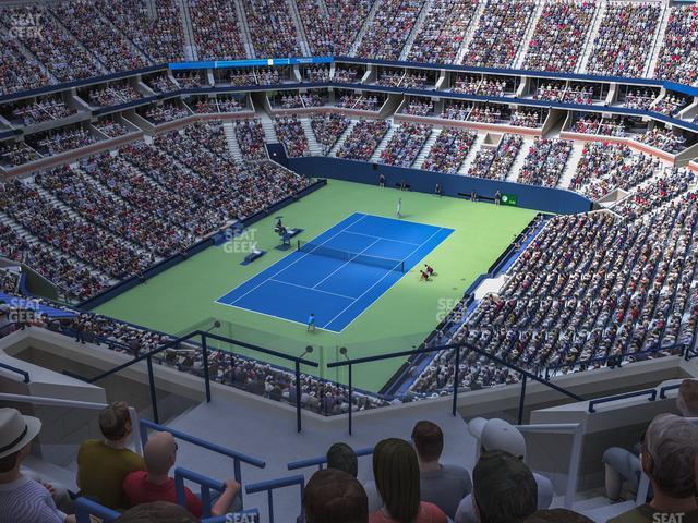 Seating view for Arthur Ashe Stadium Section 304