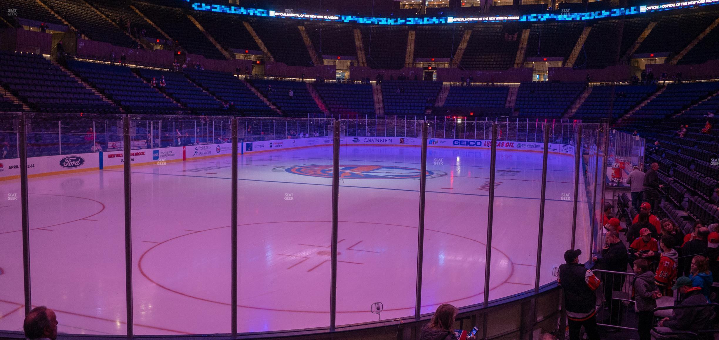 Seating view for Nassau Coliseum Section 22