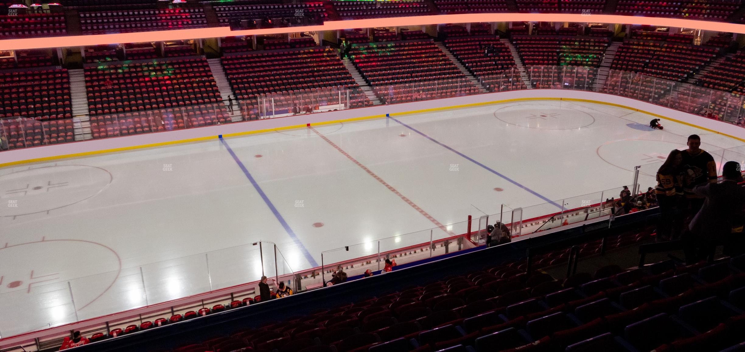 Seating view for Scotiabank Saddledome Section 211