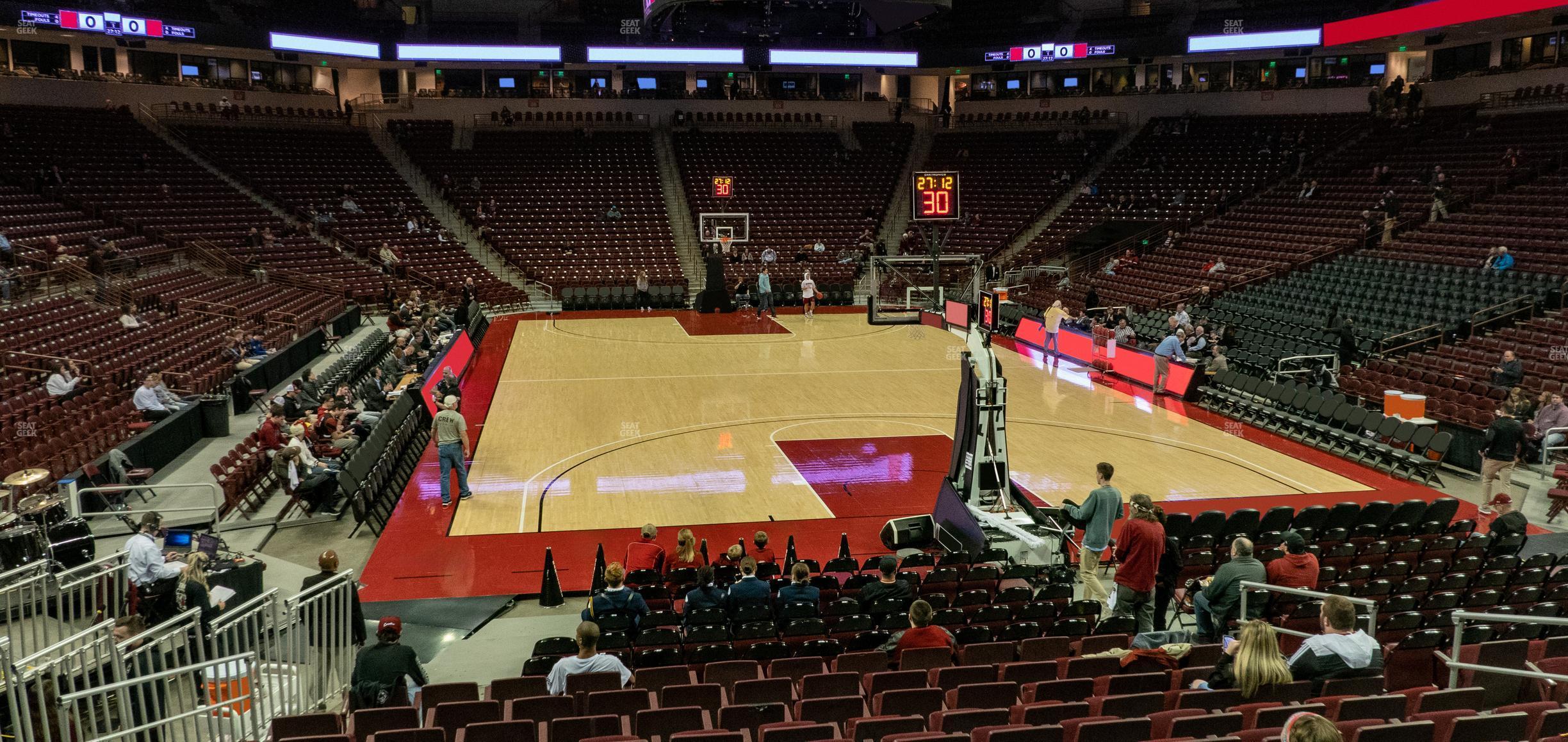 Seating view for Colonial Life Arena Section 110