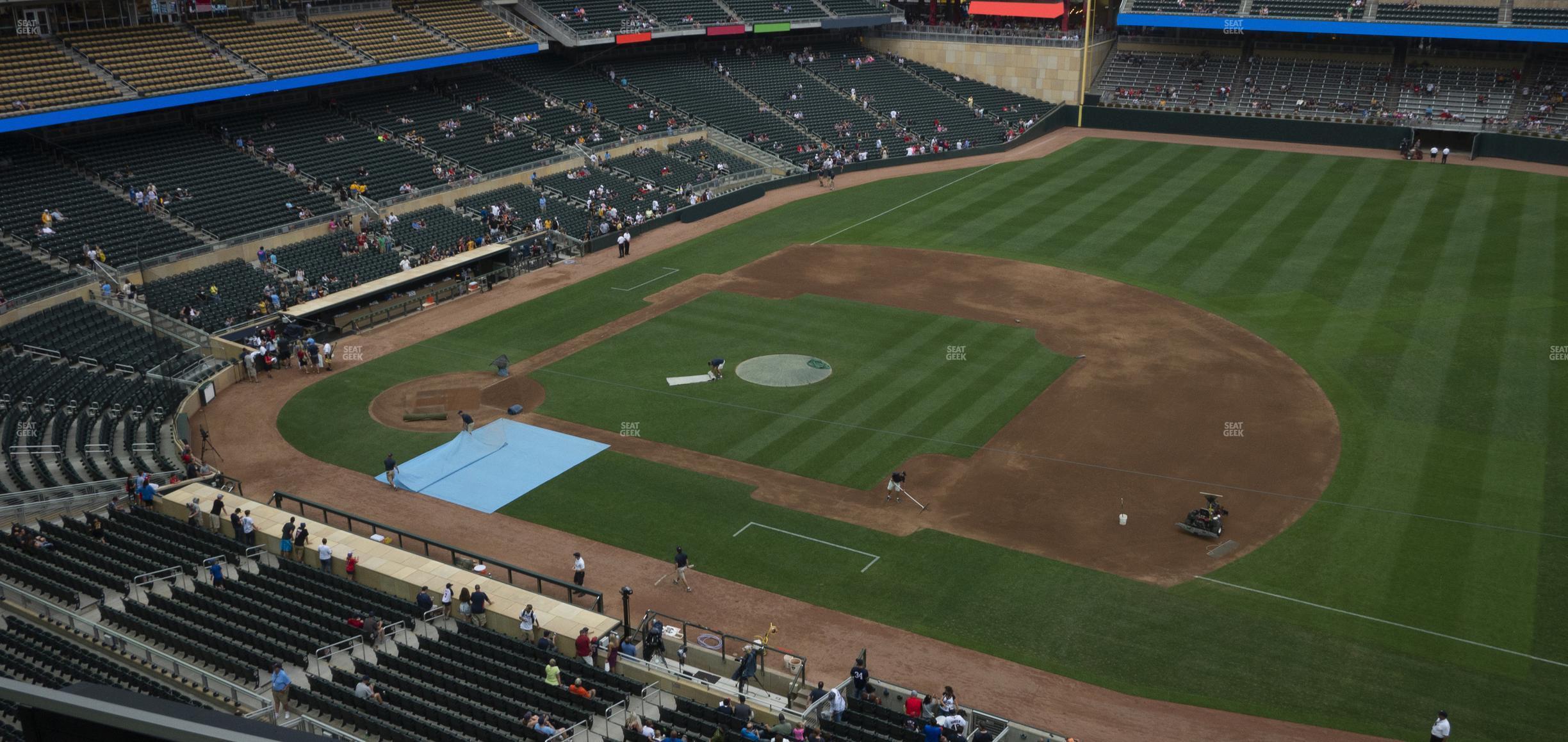 Seating view for Target Field Section 207