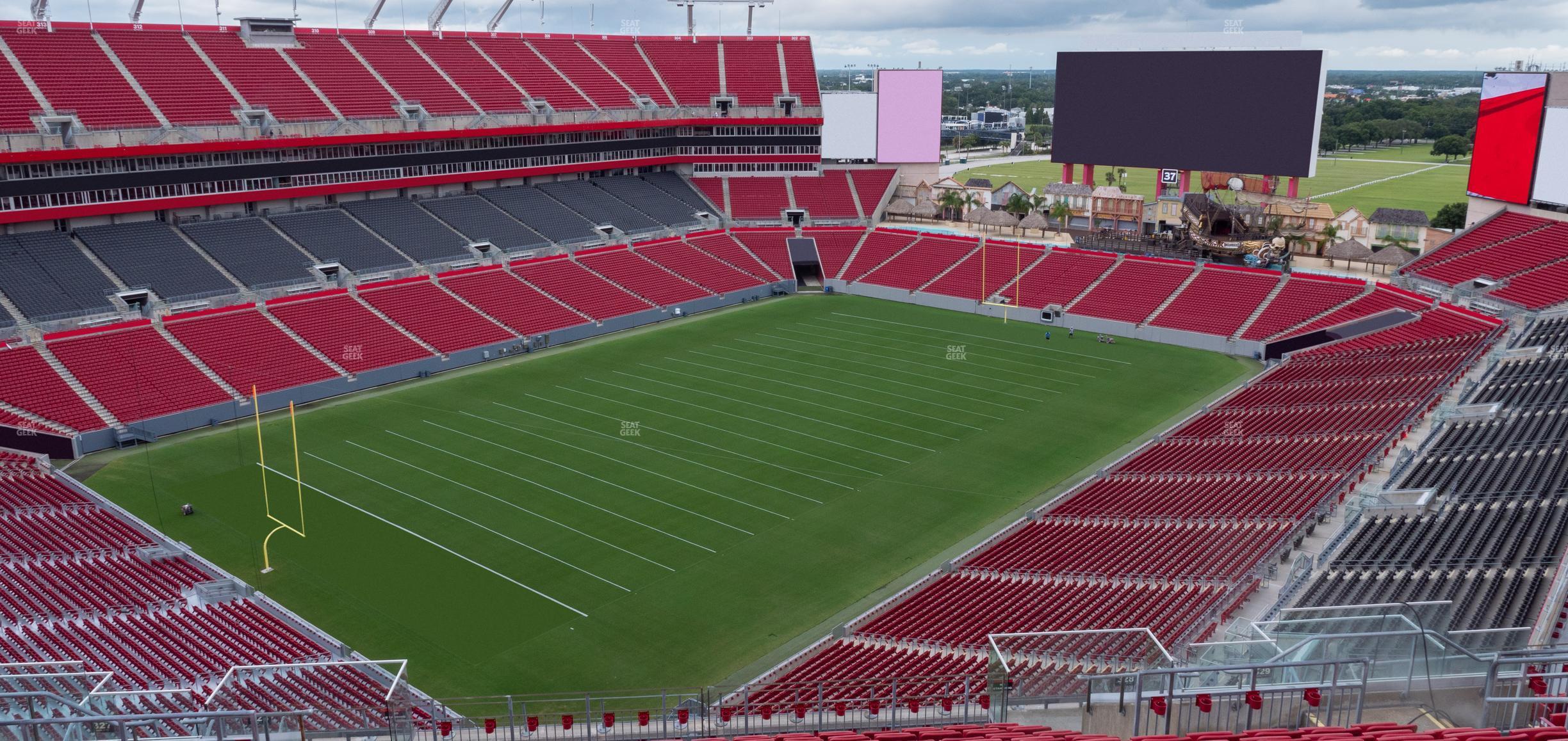 Seating view for Raymond James Stadium Section 328