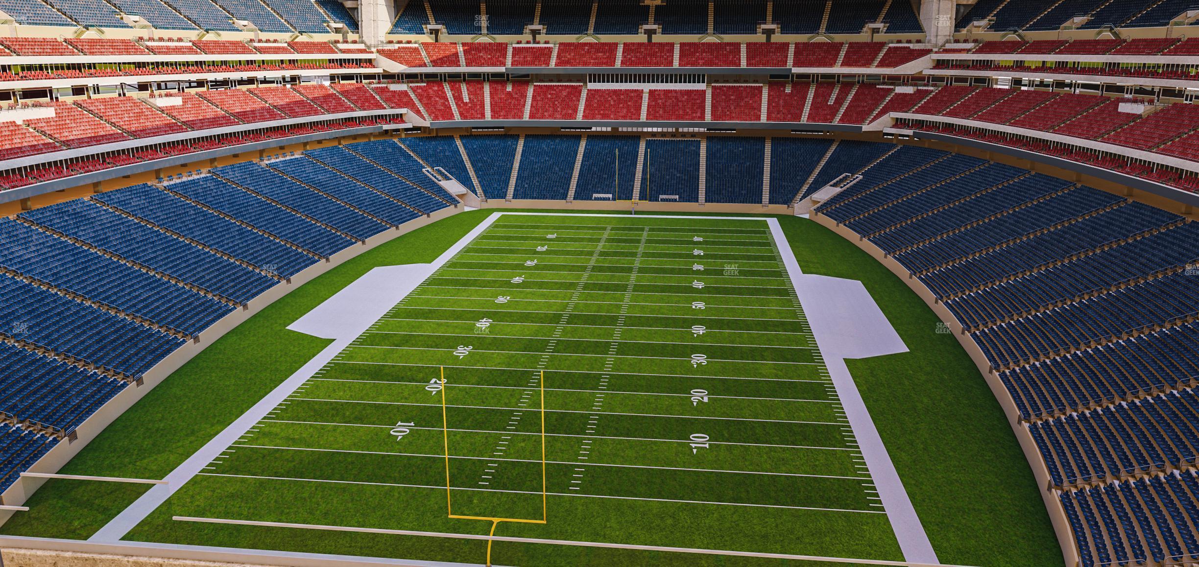 Seating view for NRG Stadium Section 546