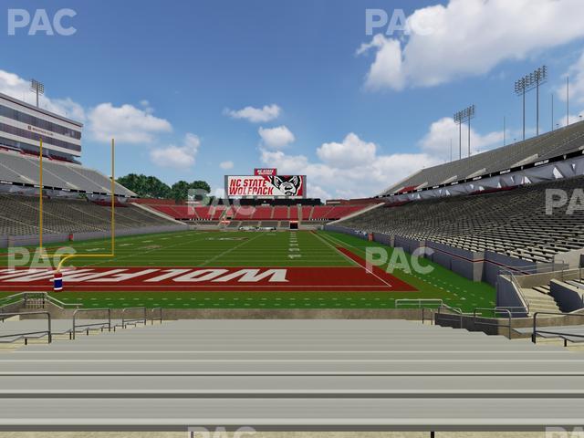 Seating view for Carter-Finley Stadium Section 113